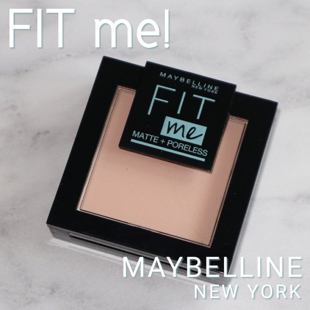 フィットミー パウダー M/MAYBELLINE NEW YORK/プレストパウダーを使ったクチコミ（1枚目）