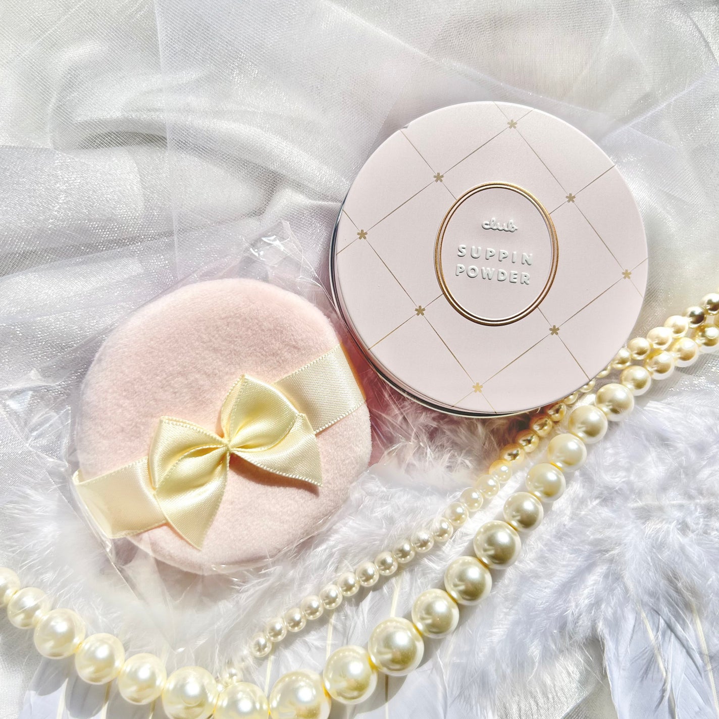 すっぴんパウダーC さくらジャスミンの香り 2024/クラブ/プレストパウダーを使ったクチコミ(2枚目)