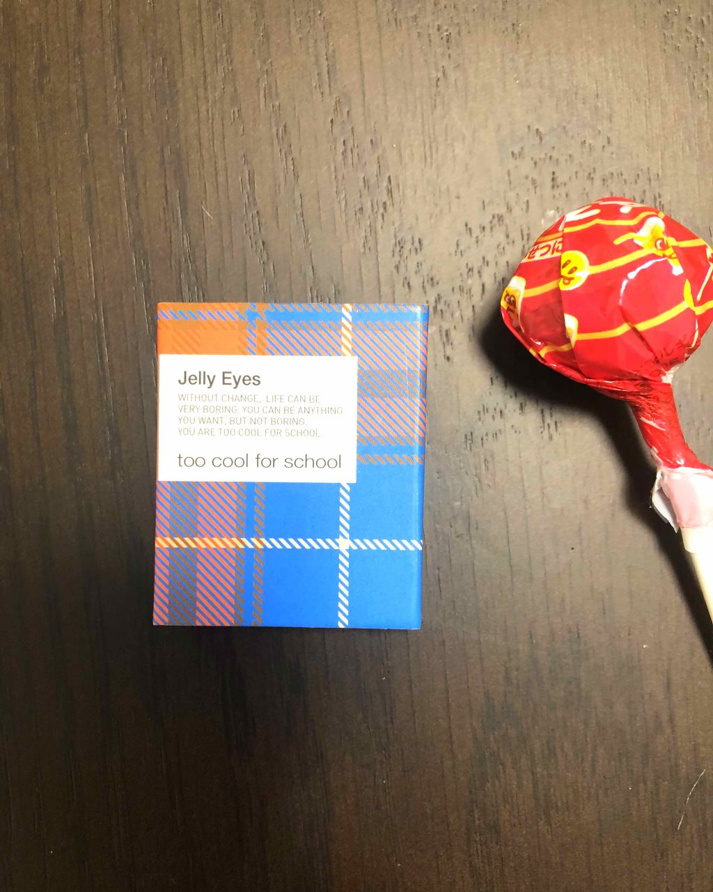 too cool for school Jelly Eyesのクチコミ「韓国土産

toocoolforschool ジェリーアイズ SILK ROBE

友人から韓.....」（2枚目）