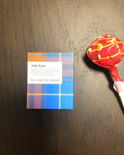 too cool for school Jelly Eyesのクチコミ「韓国土産
toocoolforschool ジェリーアイズ SILK ROBE
友人から韓.....」(2枚目)