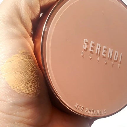 RED PROPOLIS HIGH COVERING TRIPLE CUSHION/SERENDI BEAUTY/クッションファンデーションを使ったクチコミ(4枚目)