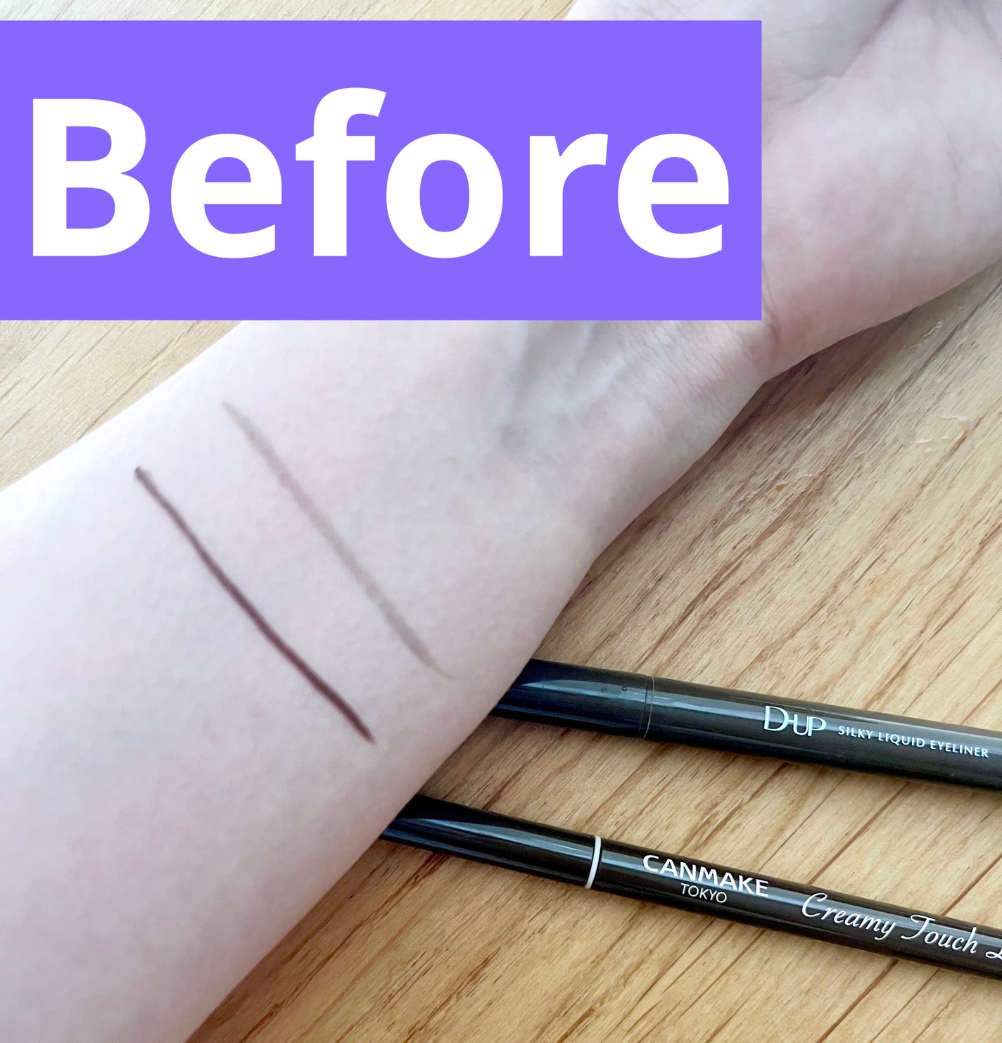 クリーミータッチライナー/キャンメイク/ジェルアイライナーを使ったクチコミ(3枚目)