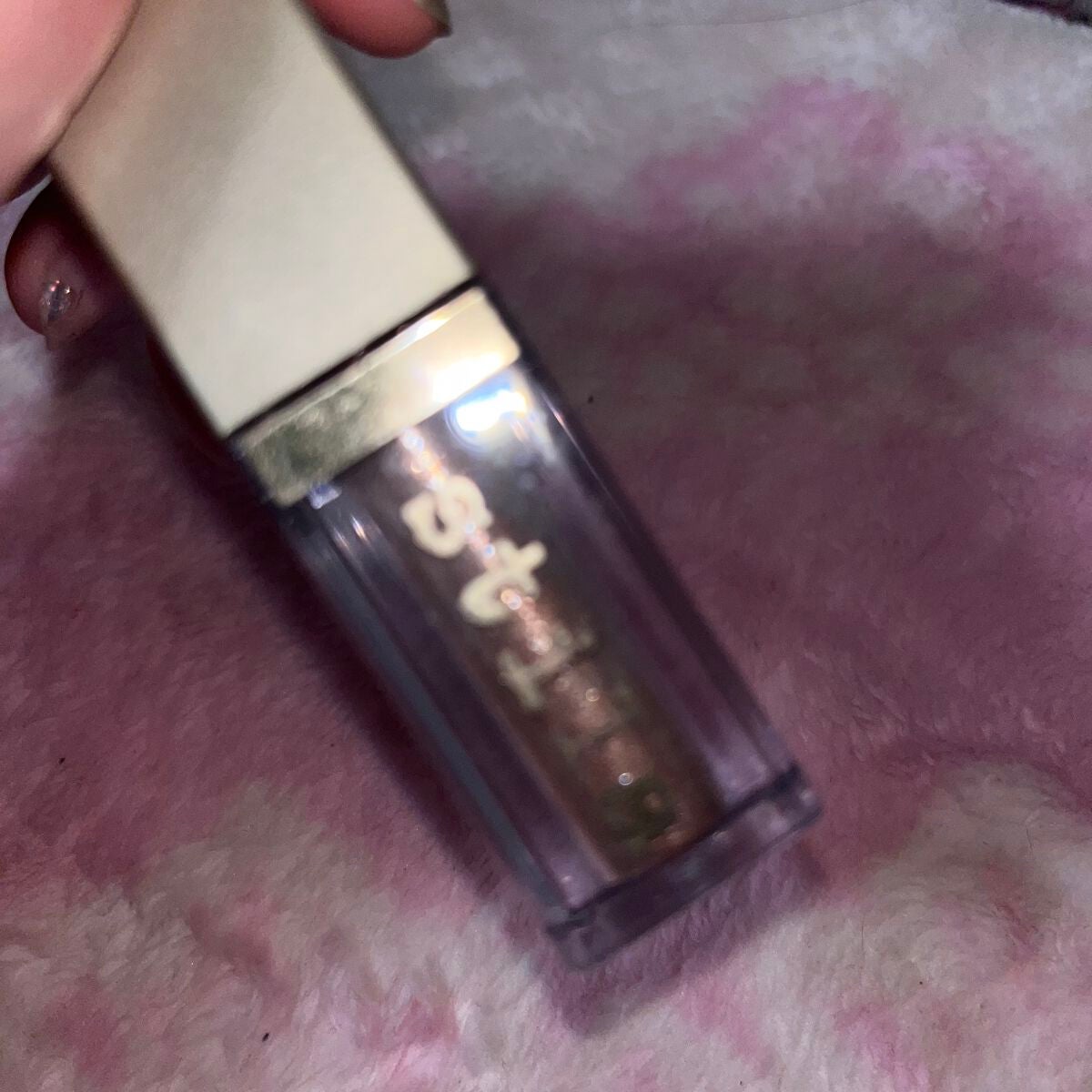 グリッター&グロウ リキッドアイシャドウ/stila/グリッターを使ったクチコミ(2枚目)