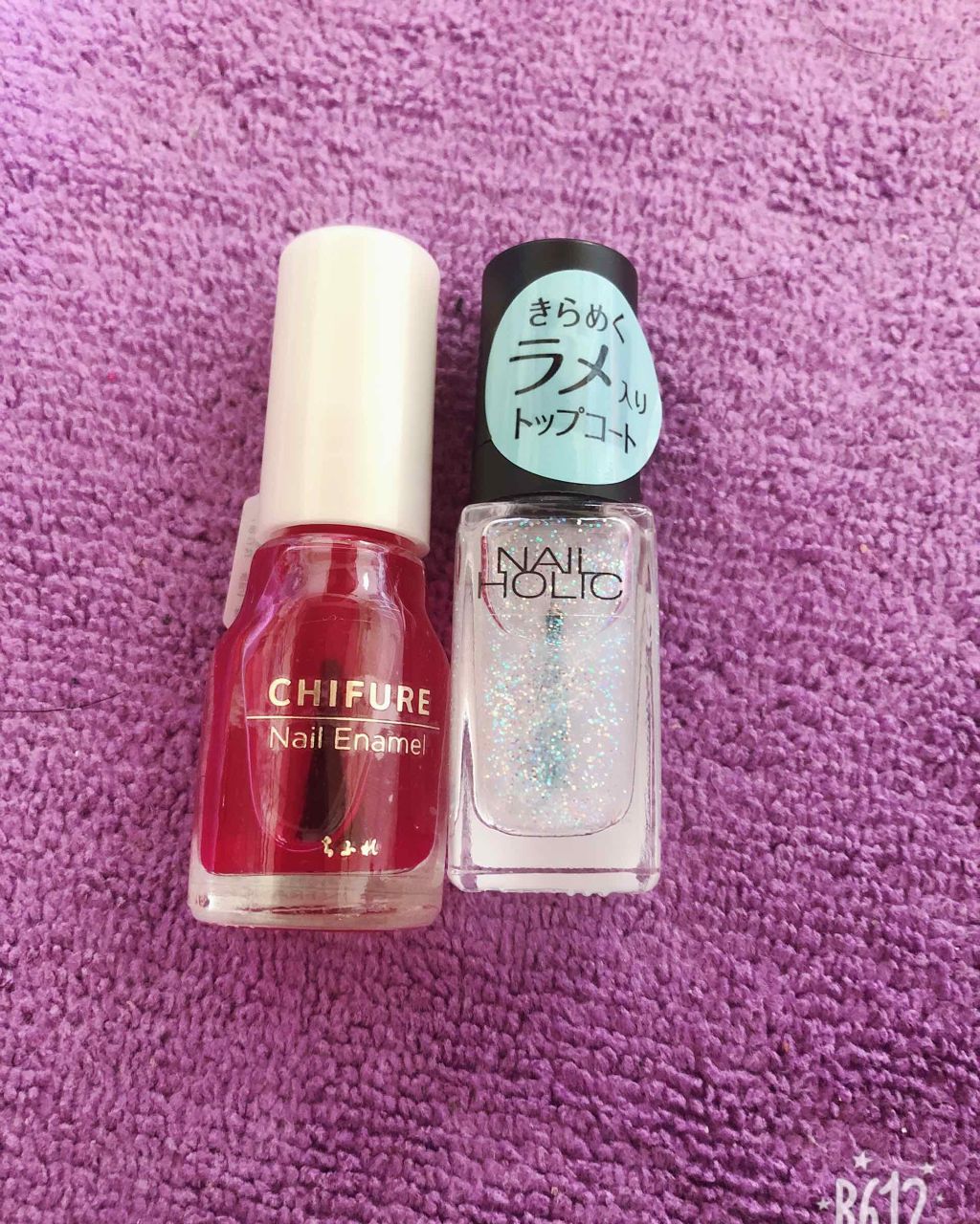 ネイルホリック Top coat SP042 ラメ/ネイルホリック/ネイルトップコートを使ったクチコミ（3枚目）