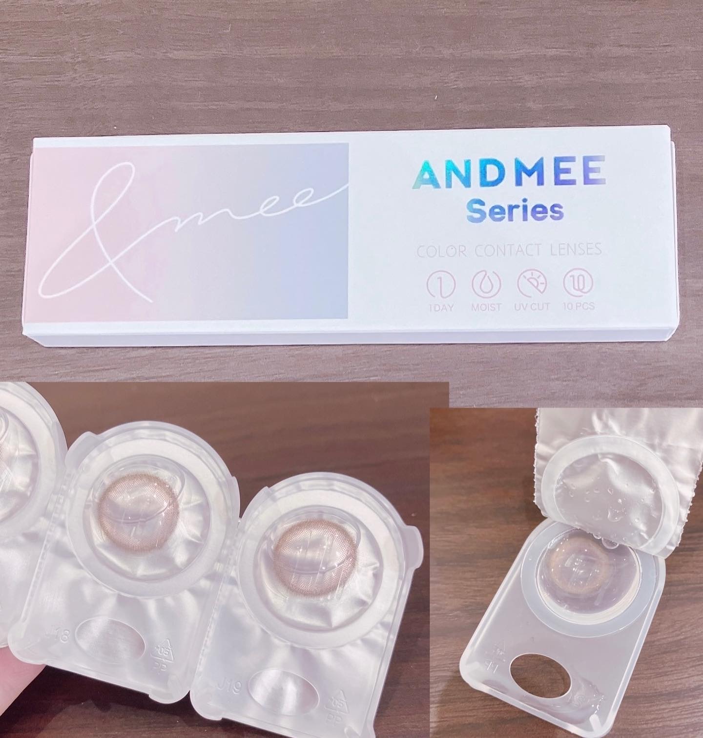AND MEE 1day/AngelColor/ワンデー（１DAY）カラコンを使ったクチコミ（2枚目）
