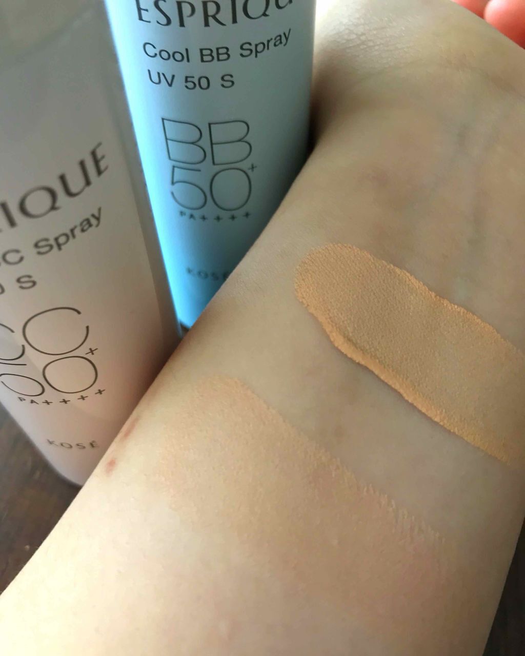 ひんやりタッチ BBスプレー UV 50 S/ESPRIQUE/BBクリームを使ったクチコミ(3枚目)