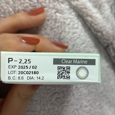 eye closet 1day clear marine/EYE CLOSET/ワンデー（１DAY）カラコンを使ったクチコミ（2枚目）