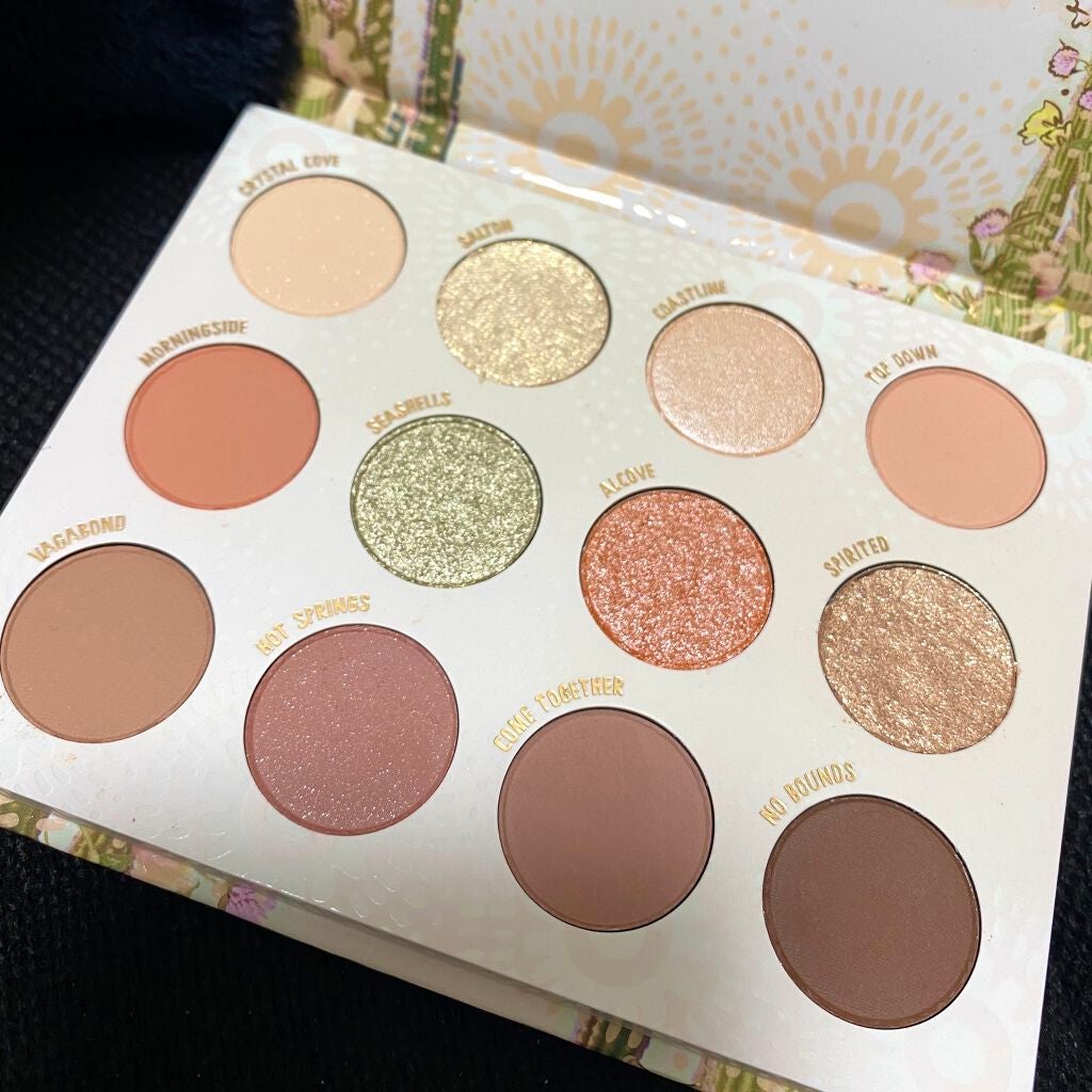 ワイルドナッシング/ColourPop/アイシャドウパレットを使ったクチコミ(1枚目)