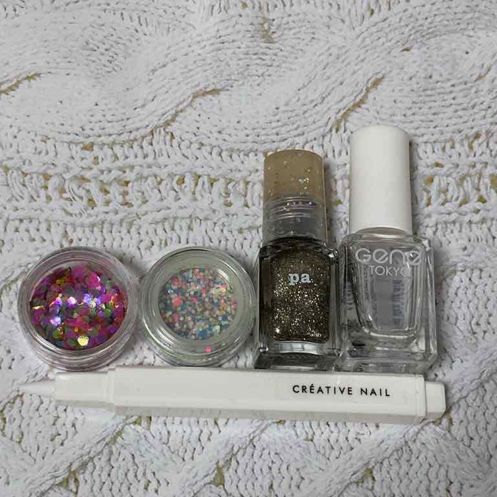 ミックスホロ/ビューティーワールド/ネイルチップ・パーツを使ったクチコミ(2枚目)