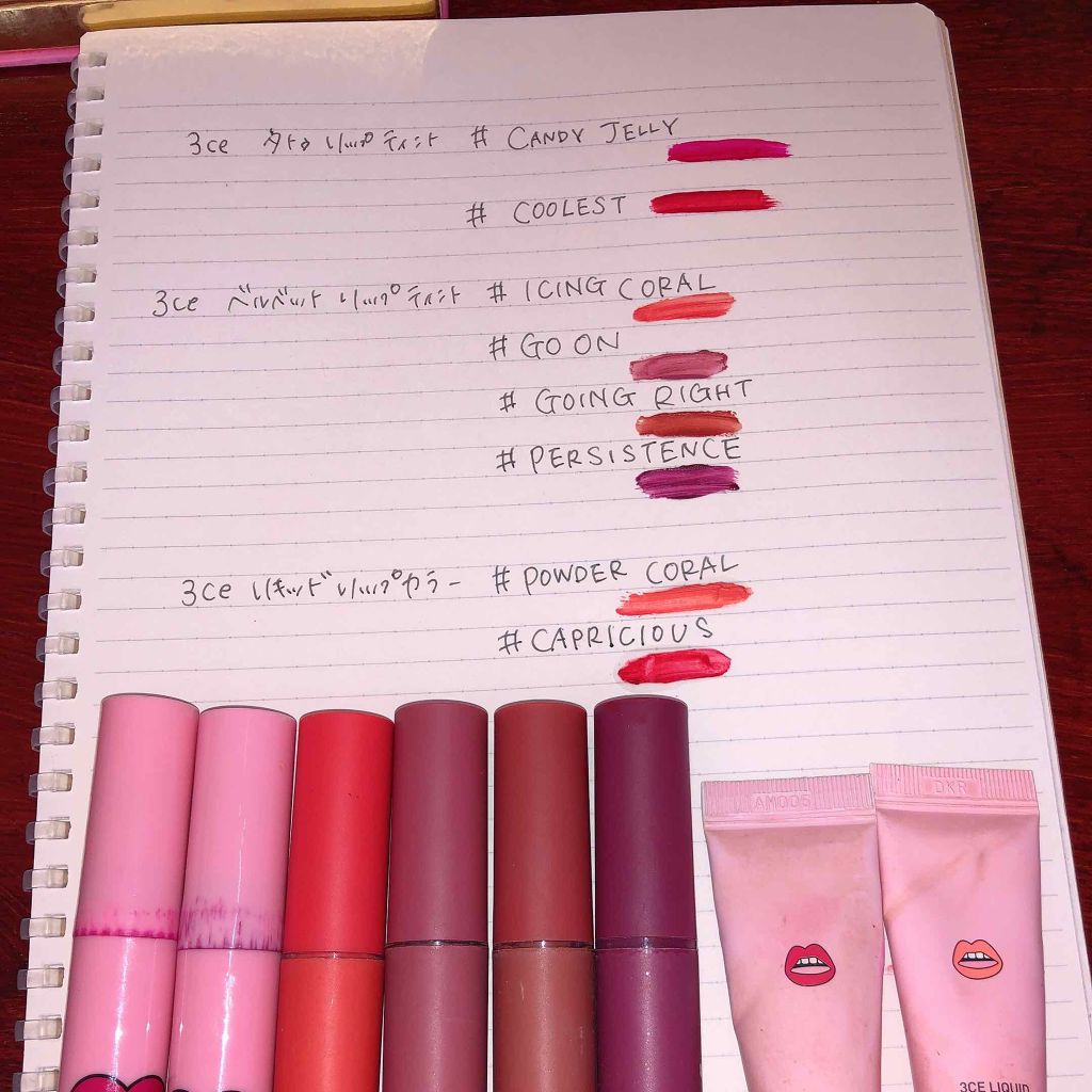 3CE TATTOO LIP TINT/3CE/リップグロスを使ったクチコミ(2枚目)