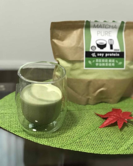MATCHA PURE(プロテインパウダー)/ピュアパートナー/ソイプロテインを使ったクチコミ(6枚目)