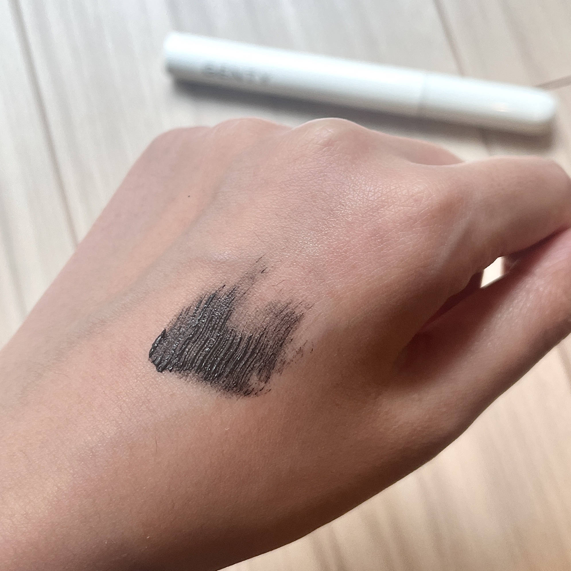 フェイト マスカラ メモリーミー ブラックグレージュ/GENTY/マスカラを使ったクチコミ（2枚目）