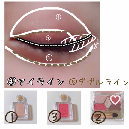 【旧品】パーフェクトスタイリストアイズ/キャンメイク/アイシャドウパレットを使ったクチコミ(4枚目)