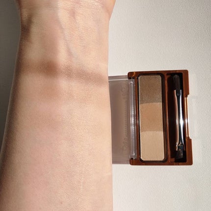 ノーズ&アイブロウパウダー/CEZANNE/パウダーアイブロウを使ったクチコミ(3枚目)