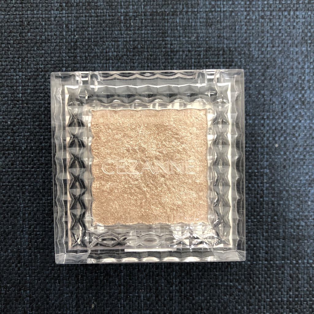 シングルカラーアイシャドウ/CEZANNE/単色アイシャドウを使ったクチコミ（1枚目）