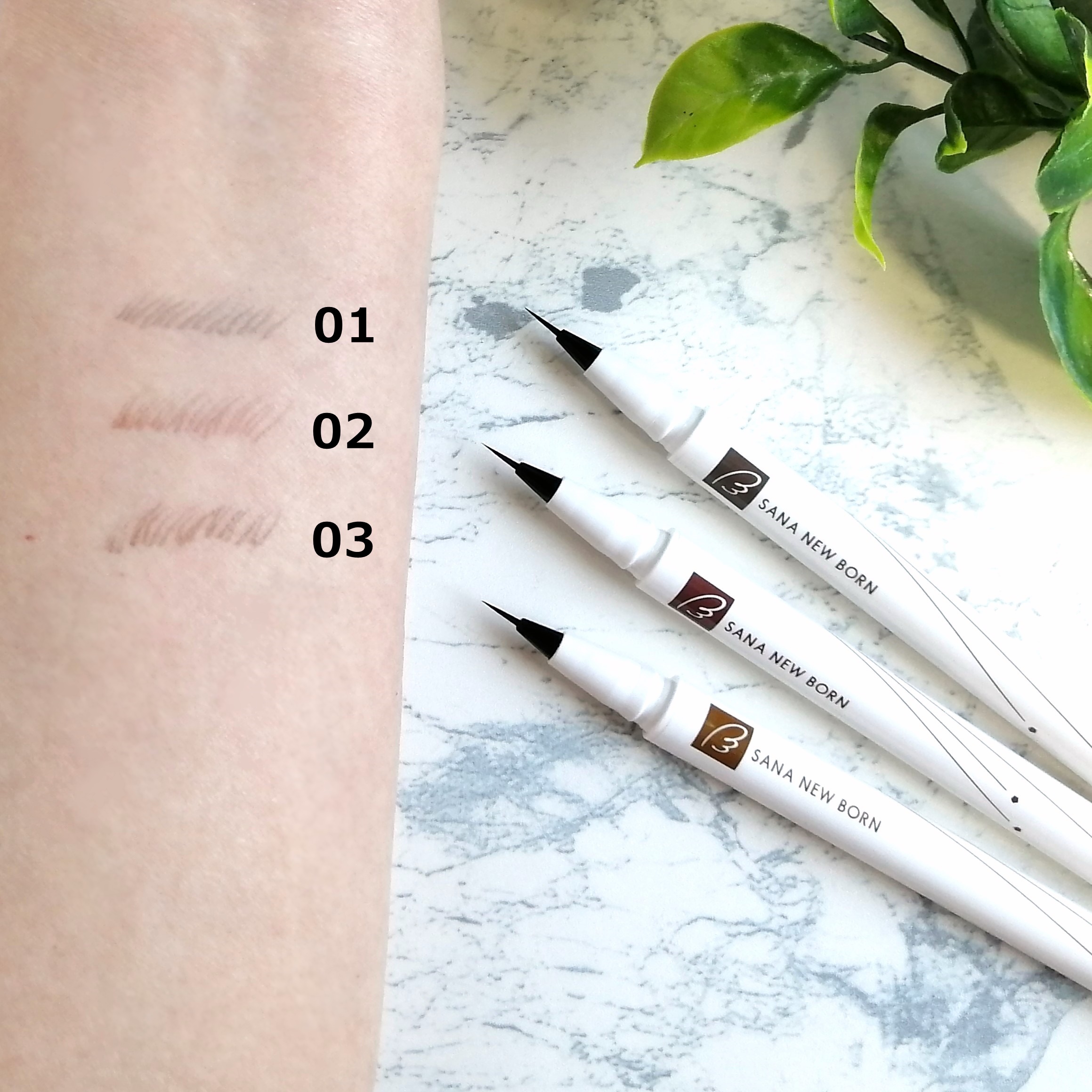 シューティングリキッドアイブロウ/サナ ニューボーン/リキッドアイブロウを使ったクチコミ（1枚目）