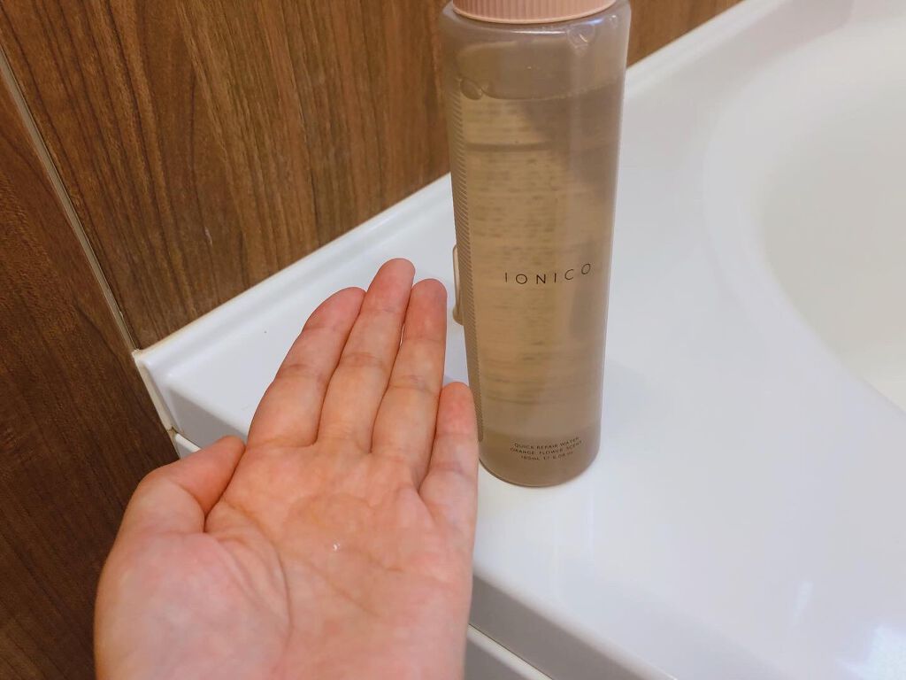 プレミアムイオン クイックリペアウォーター (毛髪美容補修水)/IONICO/洗い流すヘアトリートメントを使ったクチコミ(2枚目)