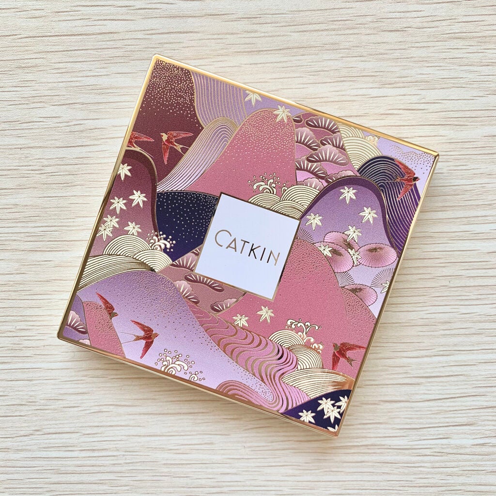 長相思シリーズ 9色アイシャドウパレット/CATKIN/アイシャドウパレットを使ったクチコミ(2枚目)