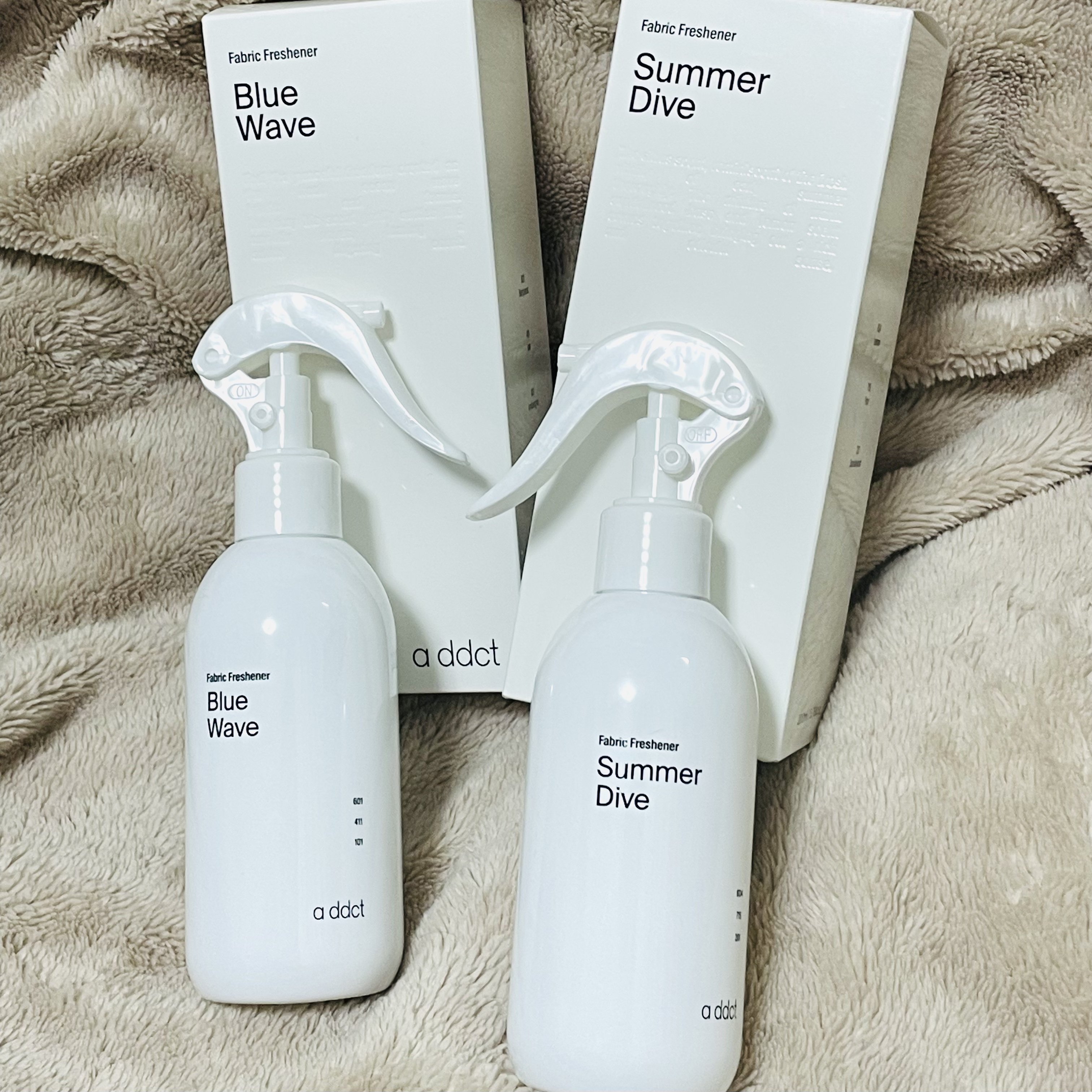 消臭スプレー　ブルーウェーブ/Addct/ファブリックミストを使ったクチコミ（1枚目）