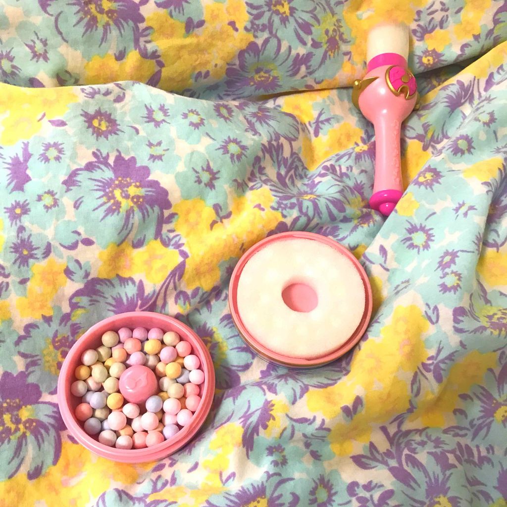 マジカルボールフェイスパウダー＆ステッキメイクブラシ/クレアボーテ/ルースパウダーを使ったクチコミ（2枚目）