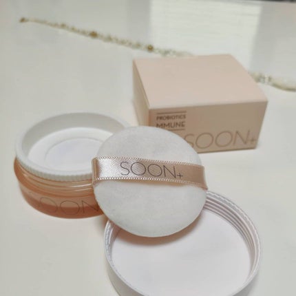 SOON+ プロバイオティクスミューンパウダー/soon+/ルースパウダーを使ったクチコミ(1枚目)