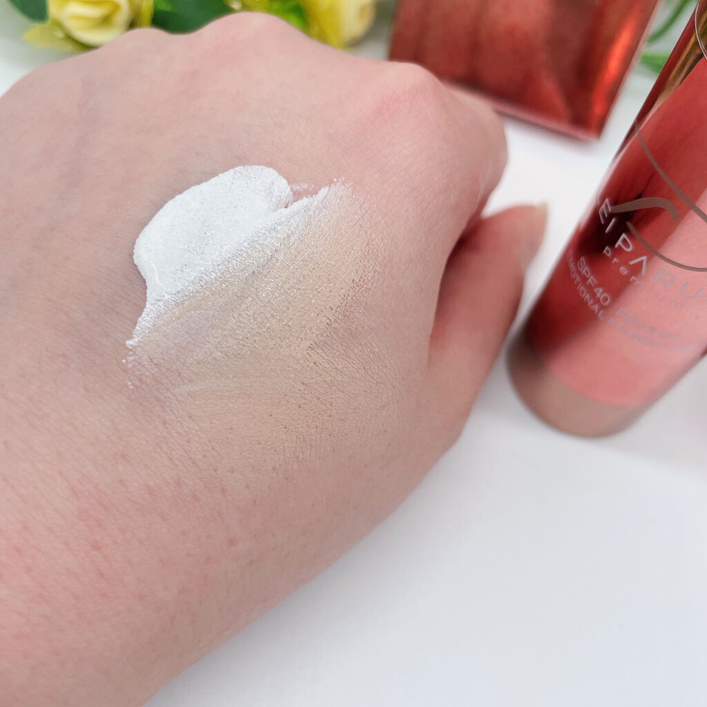 プレミアムエモーショナルファンデーション/LEI PARUFY/リキッドファンデーションを使ったクチコミ(3枚目)