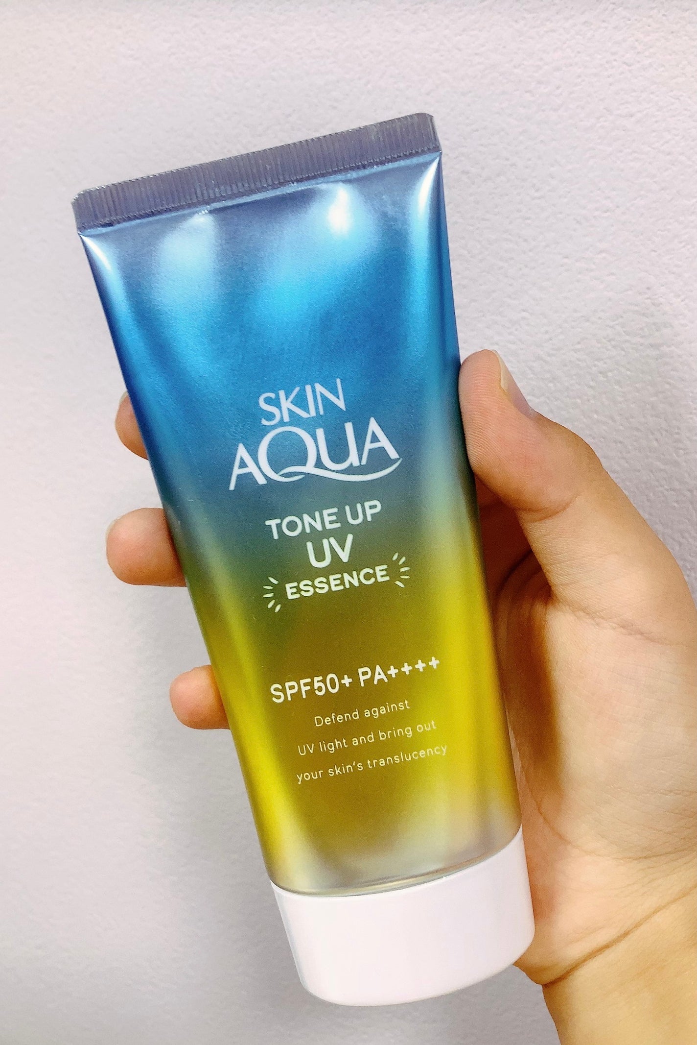スキンアクア トーンアップUVエッセンス/スキンアクア/日焼け止めクリームを使ったクチコミ(1枚目)