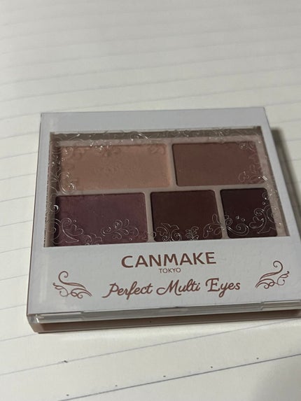 パーフェクトマルチアイズ/キャンメイク/アイシャドウパレットを使ったクチコミ(1枚目)
