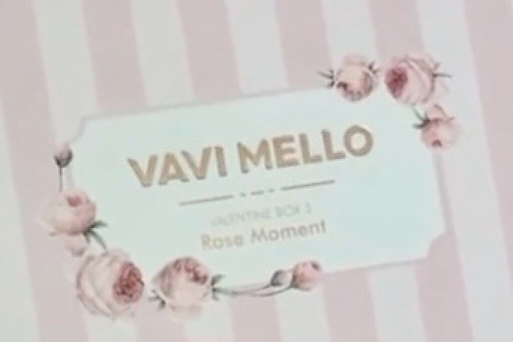 バレンタインボックス3ローズモーメント/VAVI MELLO/アイシャドウパレットを使ったクチコミ（2枚目）