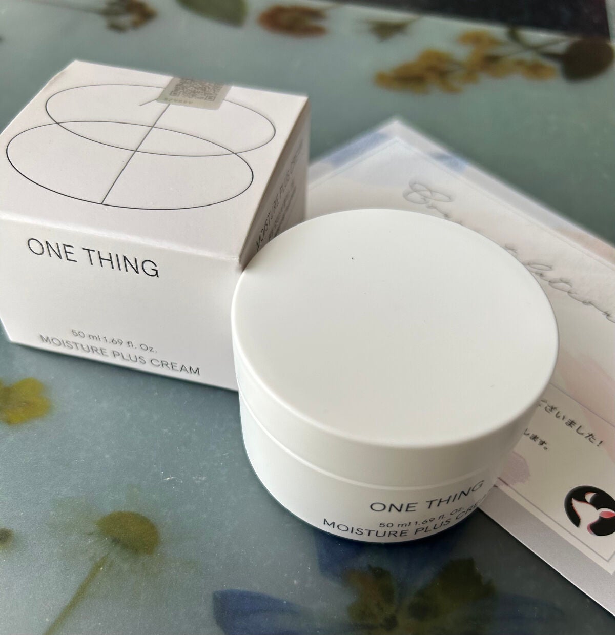 モイスチャープラスクリーム/ONE THING/フェイスクリームを使ったクチコミ(1枚目)