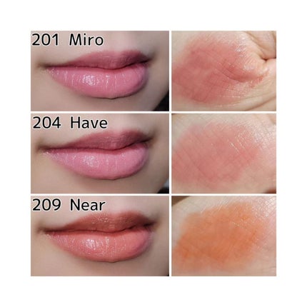 ボンディンググロウリップスティック/Laka/口紅を使ったクチコミ(2枚目)