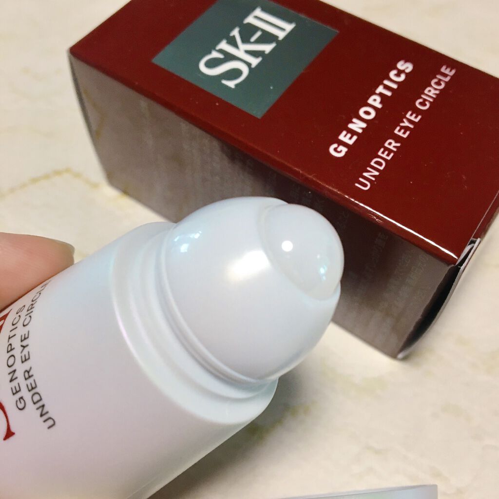 ジェノプティクス アンダー アイ サークル/SK-II/アイケア・アイクリームを使ったクチコミ（1枚目）