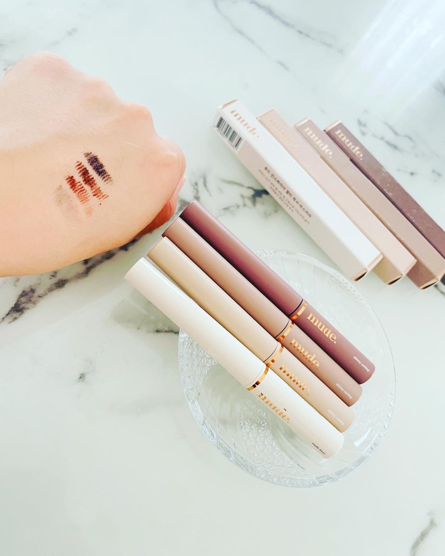 スキニーマスカラ/mude/マスカラを使ったクチコミ(2枚目)