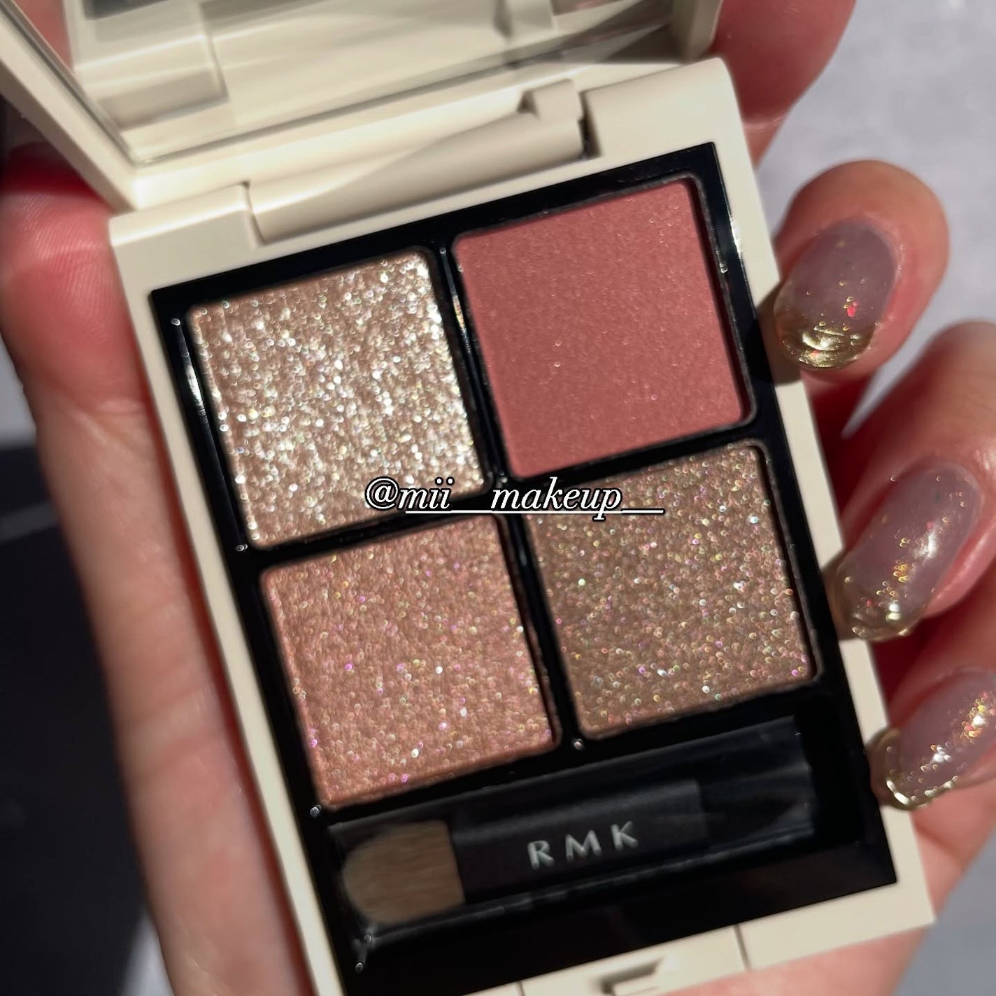 RMK シンクロマティック アイシャドウパレット/RMK/アイシャドウパレットを使ったクチコミ(9枚目)