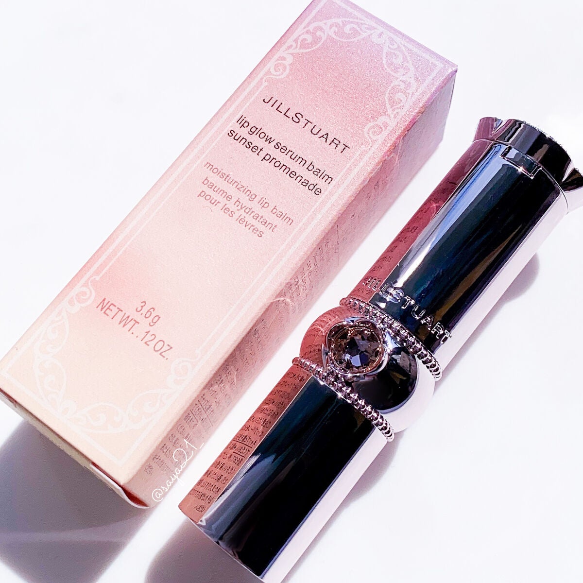 ジルスチュアート リップグロウ セラムバーム/JILL STUART/リップバームを使ったクチコミ(4枚目)