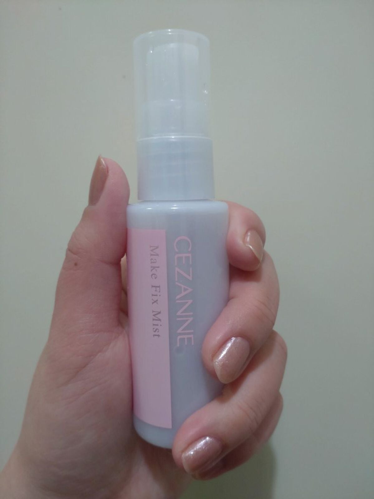 メイクフィックスミスト/CEZANNE/フィックスミストを使ったクチコミ(1枚目)