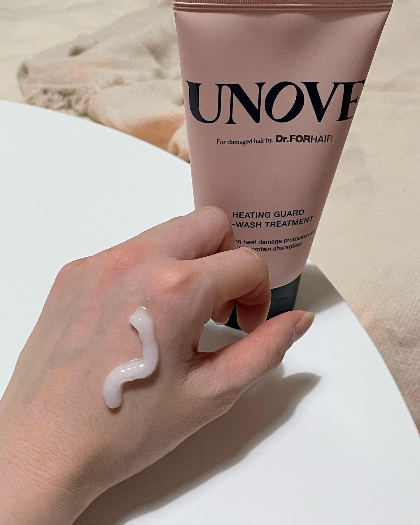 ディープダメージトリートメントEX/UNOVE/洗い流すヘアトリートメントを使ったクチコミ（2枚目）