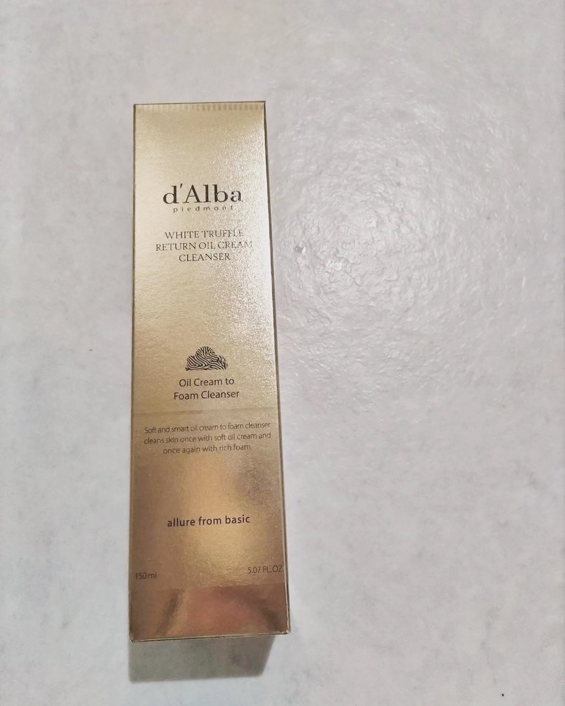 ホワイトトリュフリターンオイルクリームクレンザー/ダルバ/クレンジングを使ったクチコミ（2枚目）