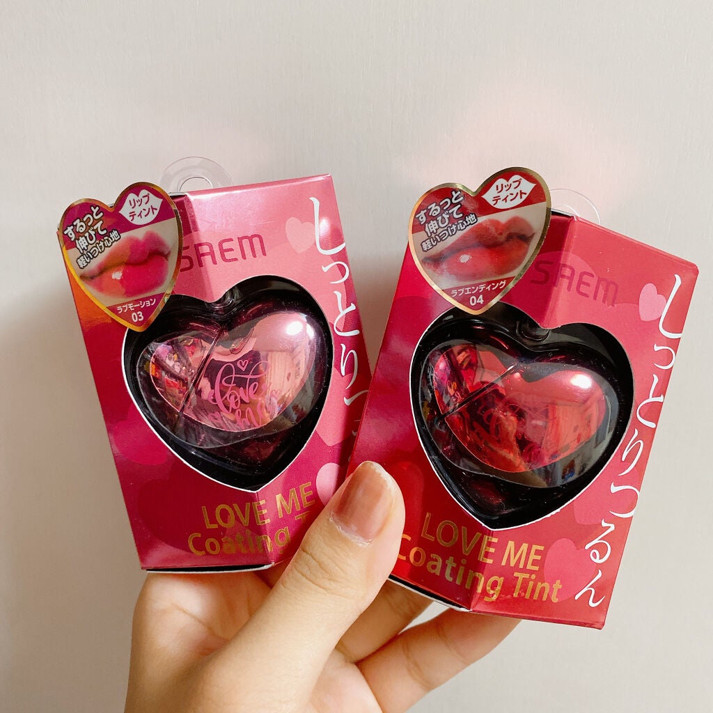 ラブミー コーティング ティント/the SAEM/リップティントを使ったクチコミ(1枚目)