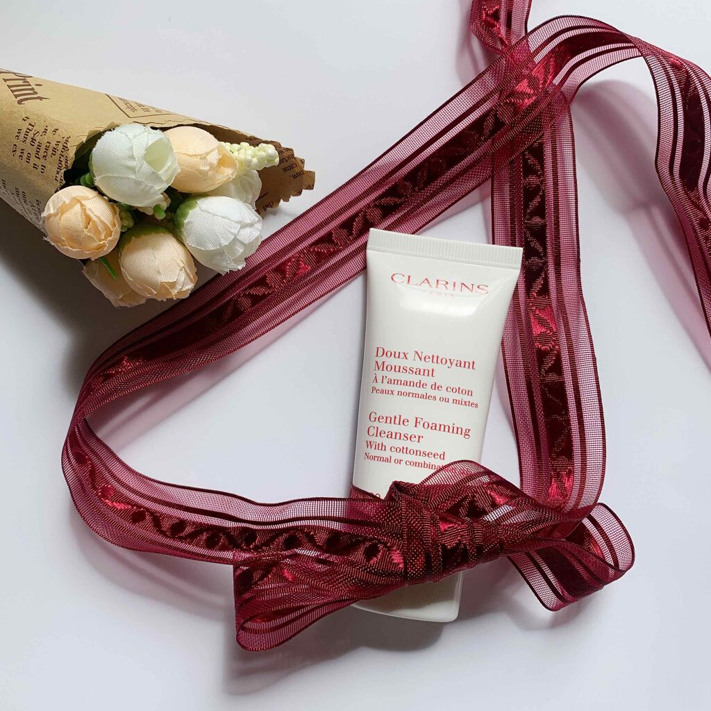 ジェントル フォーミング クレンザー ノーマル/コンビネーション/CLARINS/洗顔フォームを使ったクチコミ(1枚目)