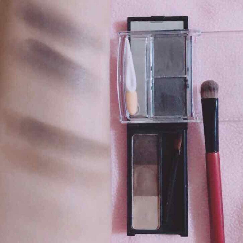 パウダーアイブロウR/CEZANNE/パウダーアイブロウを使ったクチコミ（2枚目）