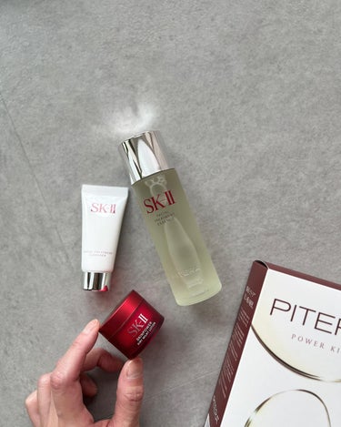 SK-II ピテラ  パワーキットのクチコミ「*
\ ピテラ™︎を体感！SK-II ピテラパワーキット/
@skii 

憧れスキンケアブラ.....」（1枚目）