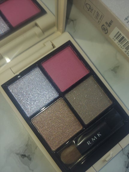 RMK シンクロマティック アイシャドウパレット/RMK/アイシャドウパレットを使ったクチコミ(1枚目)