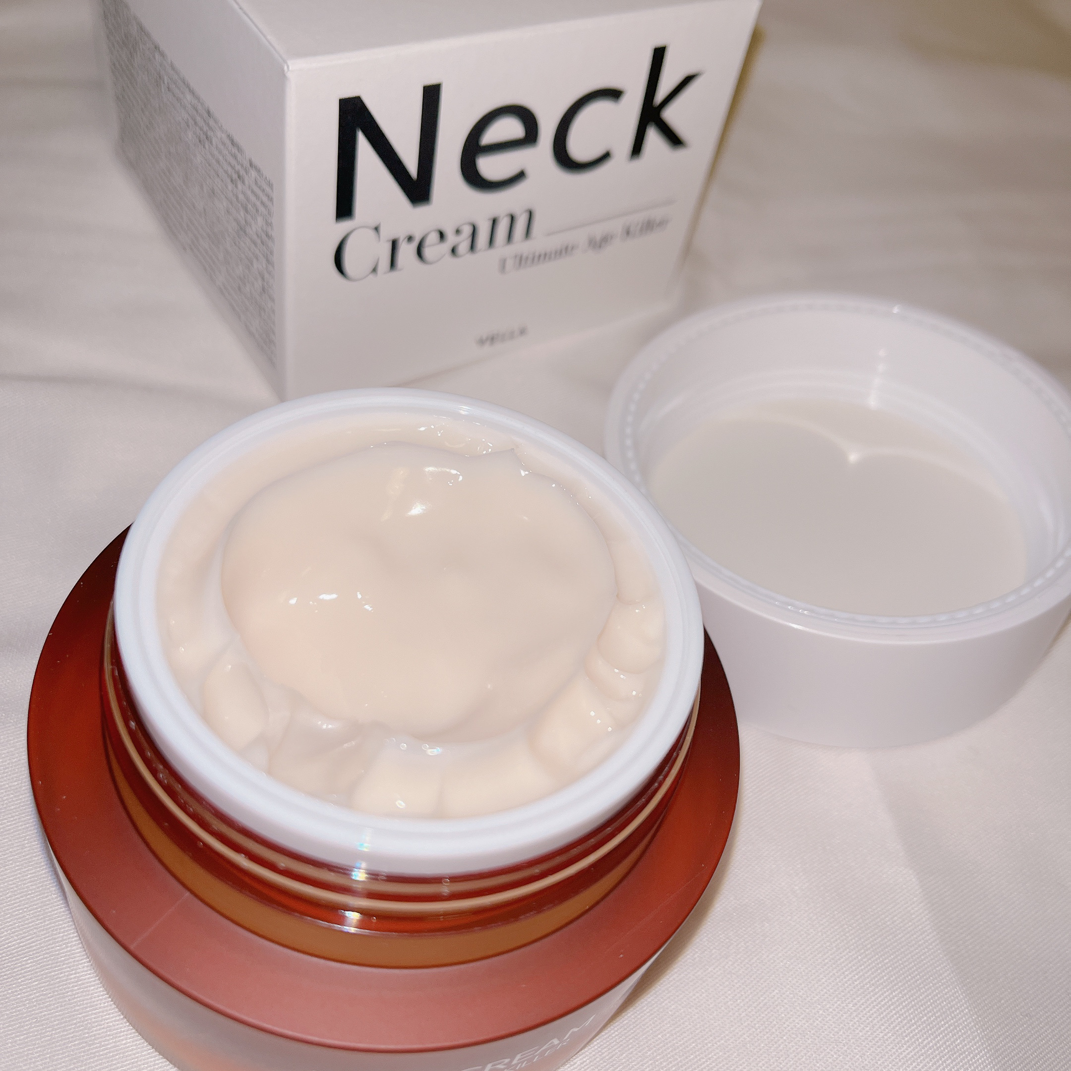 ベラ アルティメットエージ ネッククリーム/VELLA/フェイスクリームを使ったクチコミ（2枚目）