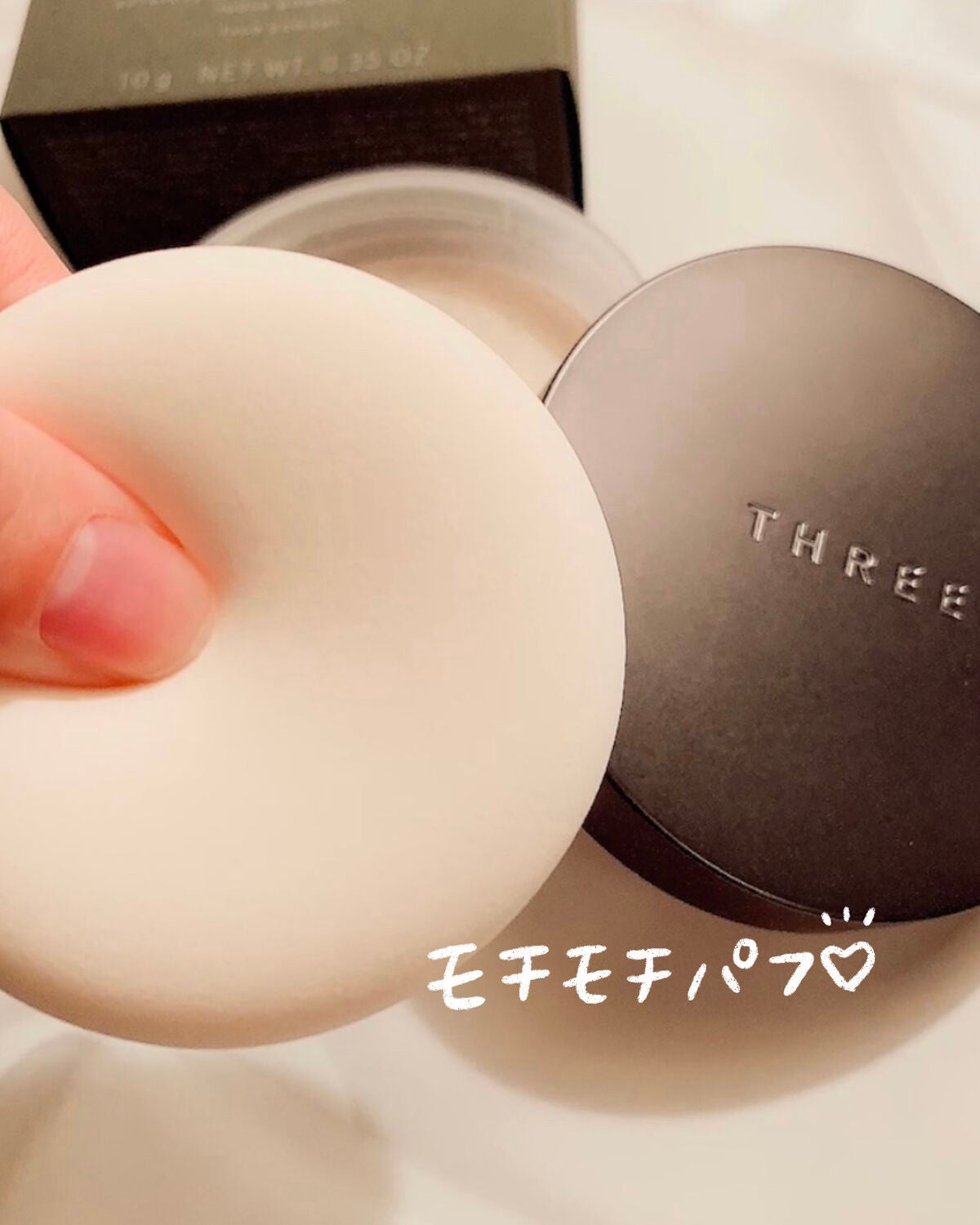 アドバンスドエシリアルスムースオペレーター ルースパウダー/THREE/ルースパウダーを使ったクチコミ(2枚目)