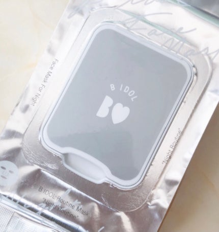 ルーティンマスク(メイクルーティン)/b idol/シートマスク・パックを使ったクチコミ(7枚目)