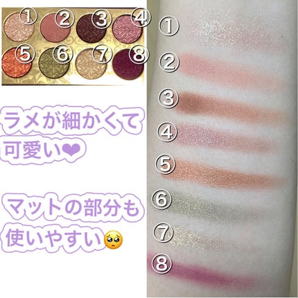 アイシャドウ × 8 テンプティング フェイト/M・A・C/アイシャドウパレットを使ったクチコミ(2枚目)