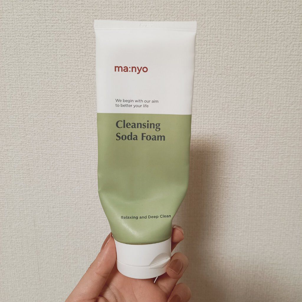 ソーダ洗顔料/manyo/洗顔フォームを使ったクチコミ（1枚目）