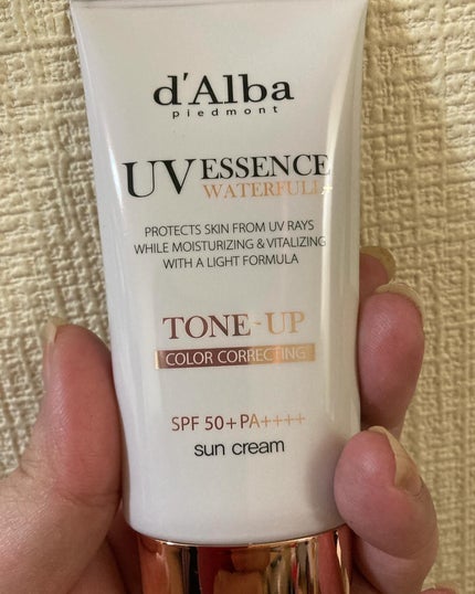 ウォータフルトーンアップサンクリーム/ダルバ/日焼け止めクリームを使ったクチコミ(3枚目)