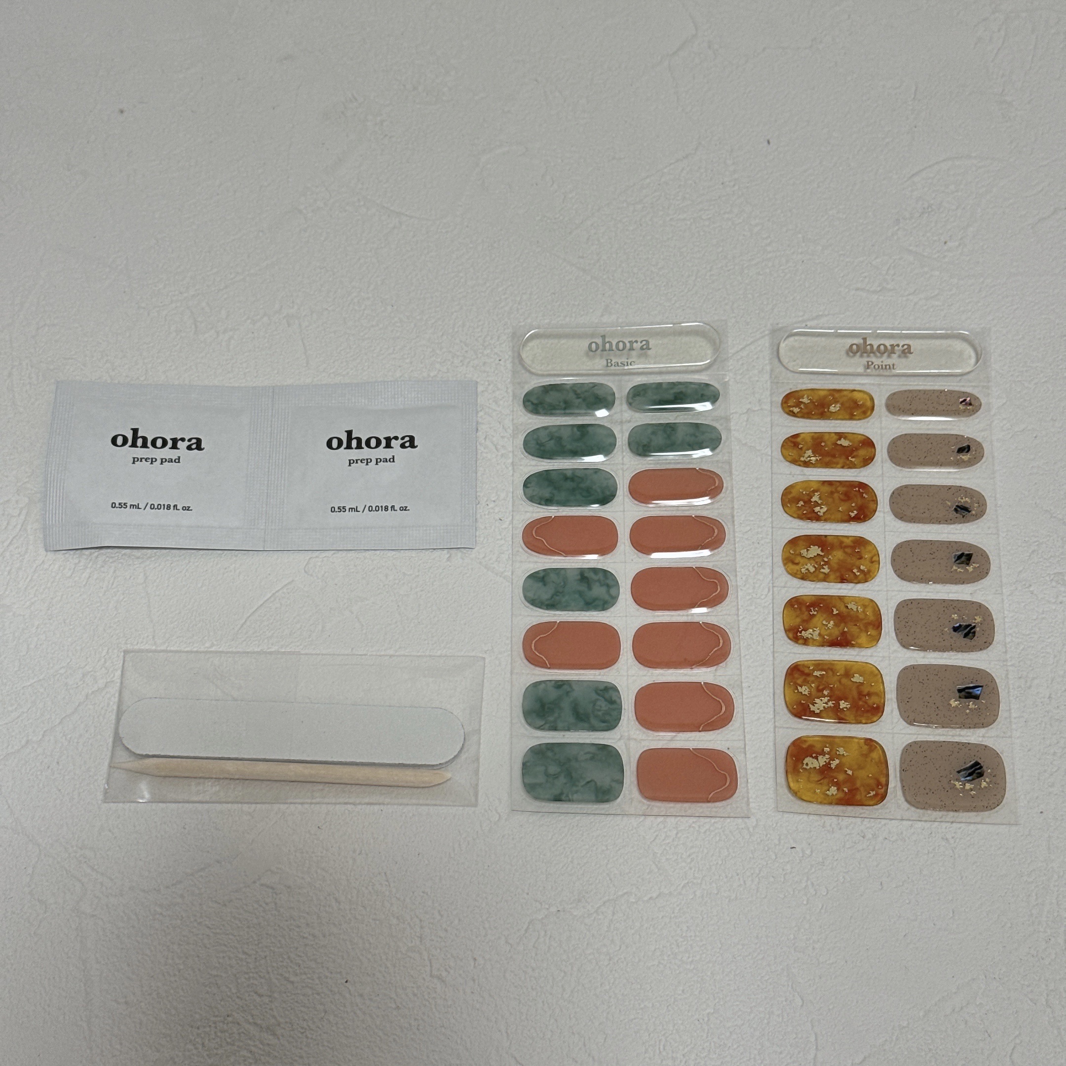 セミキュアジェルネイル（ハンド）/ohora/ネイルシールを使ったクチコミ（3枚目）